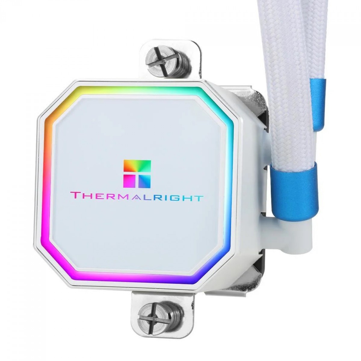 Water Cooler Thermalright Frozen Prism 360 White, 360mm, ARGB, Intel/AMD, Branco
