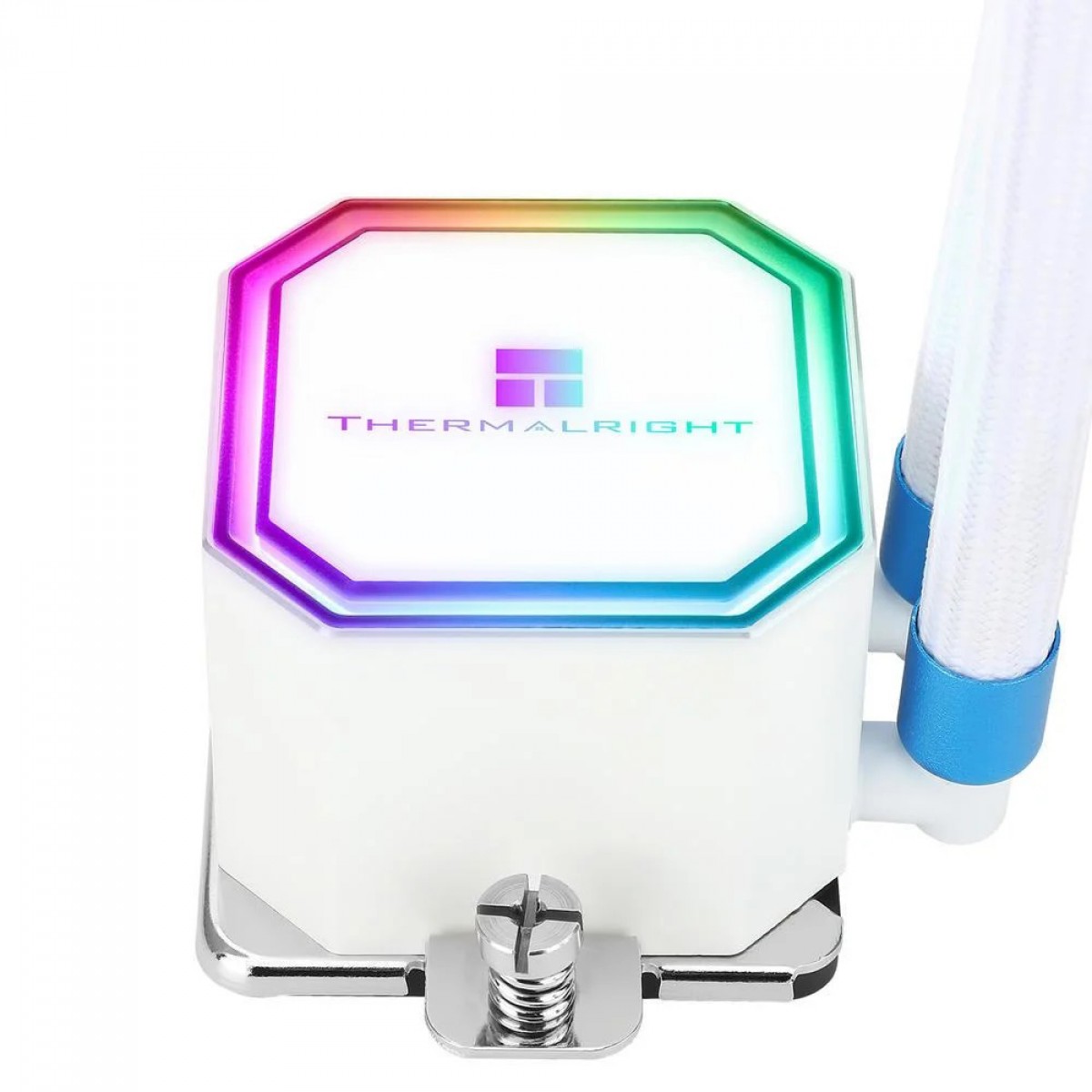 Water Cooler Thermalright Frozen Prism 360 White, 360mm, ARGB, Intel/AMD, Branco