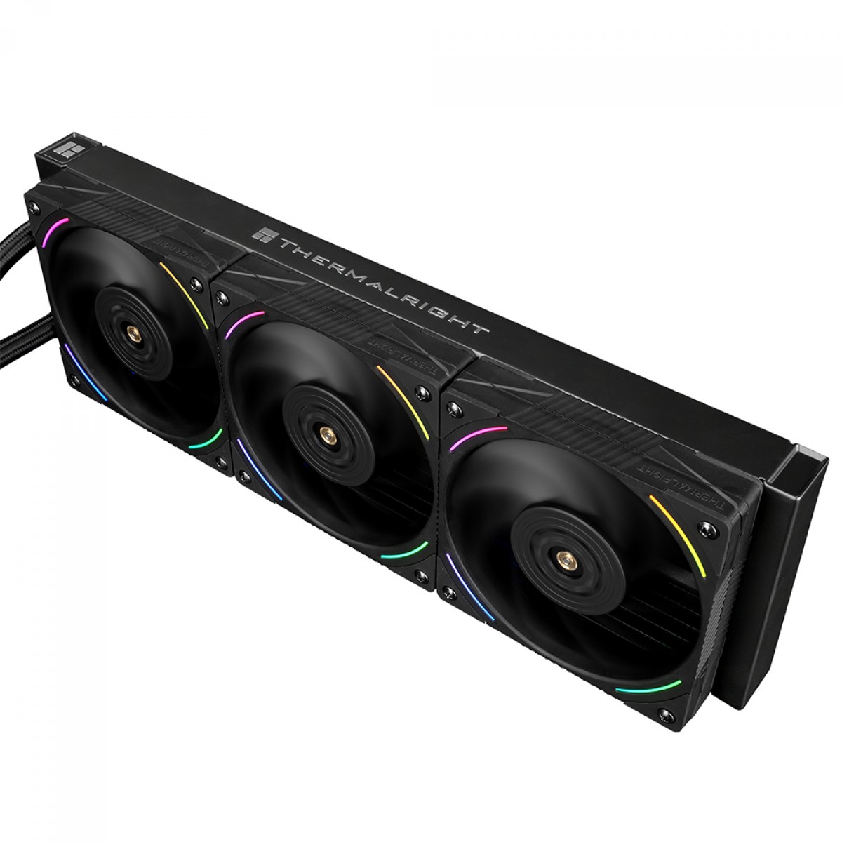 Water Cooler Thermalright Frozen Vision 360 V2 Black, 360mm, ARGB, Display LCD, Intel/AMD, Preto