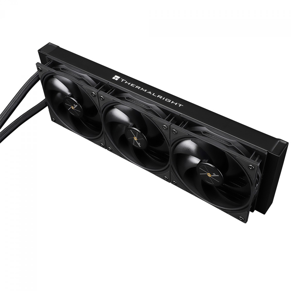 Water Cooler Thermalright Frozen Warframe 360 Black, 360mm, Display LCD, Intel/AMD, Preto
