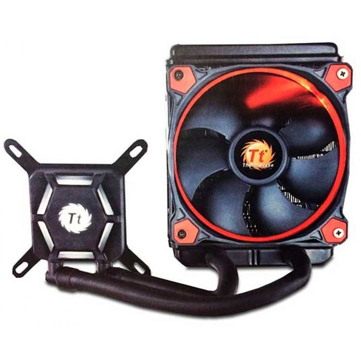 Water Cooler Thermaltake 3.0 X120, Red 120mm, Intel-AMD, CL-W159-PL12RE-B