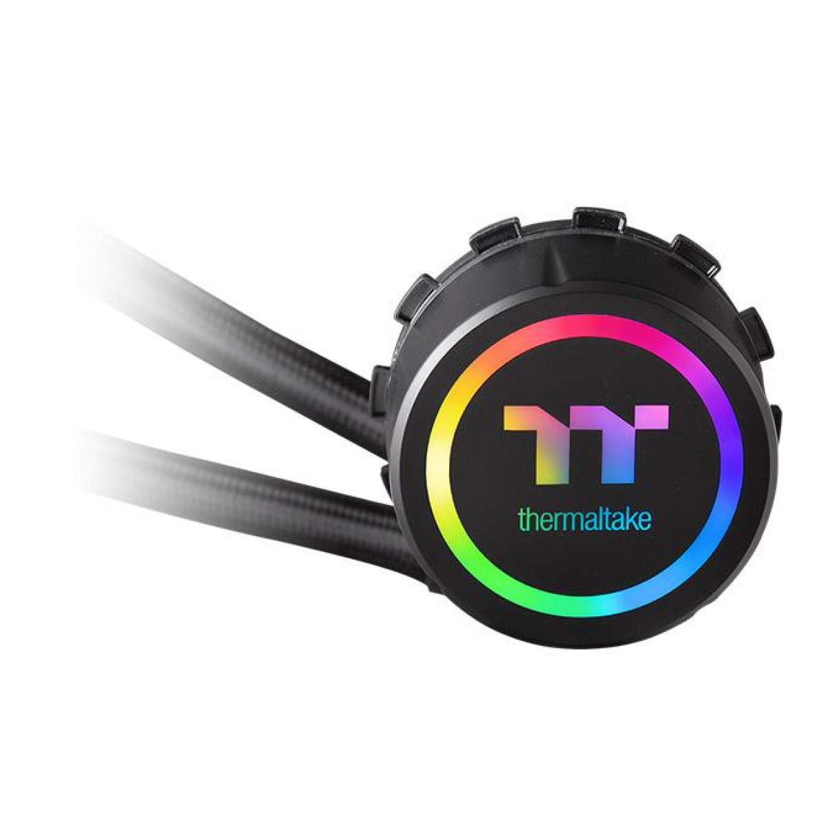 Water Cooler Gamer Thermaltake Floe Riing 240 Premium Edition, RGB 240mm, Intel-AMD, CL-W157-PL12SW-A
