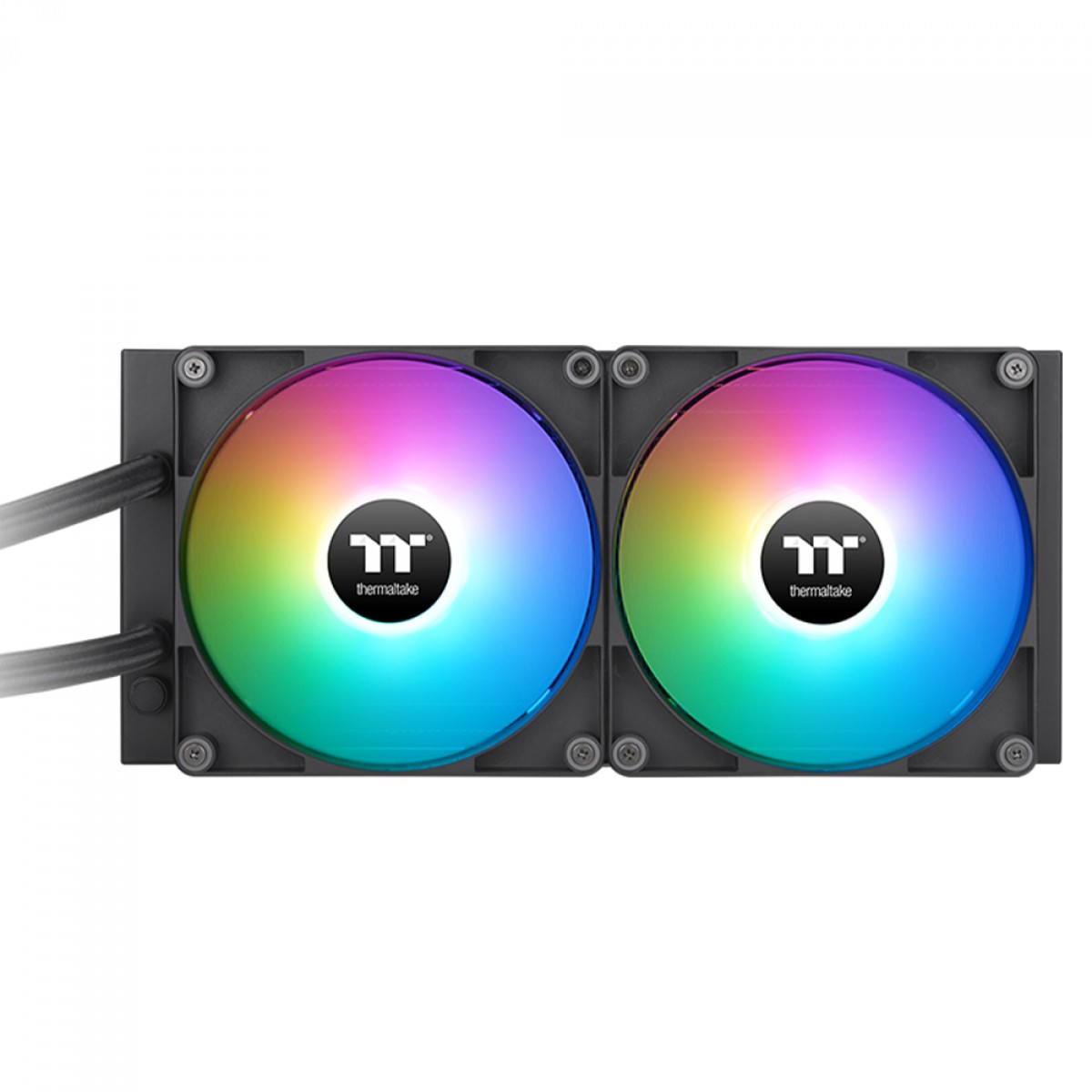 Water Cooler Thermaltake TH240 V2 Ultra, ARGB, Display LCD, 240mm, Intel-AMD, Preto, CL-W383-PL12SW-A