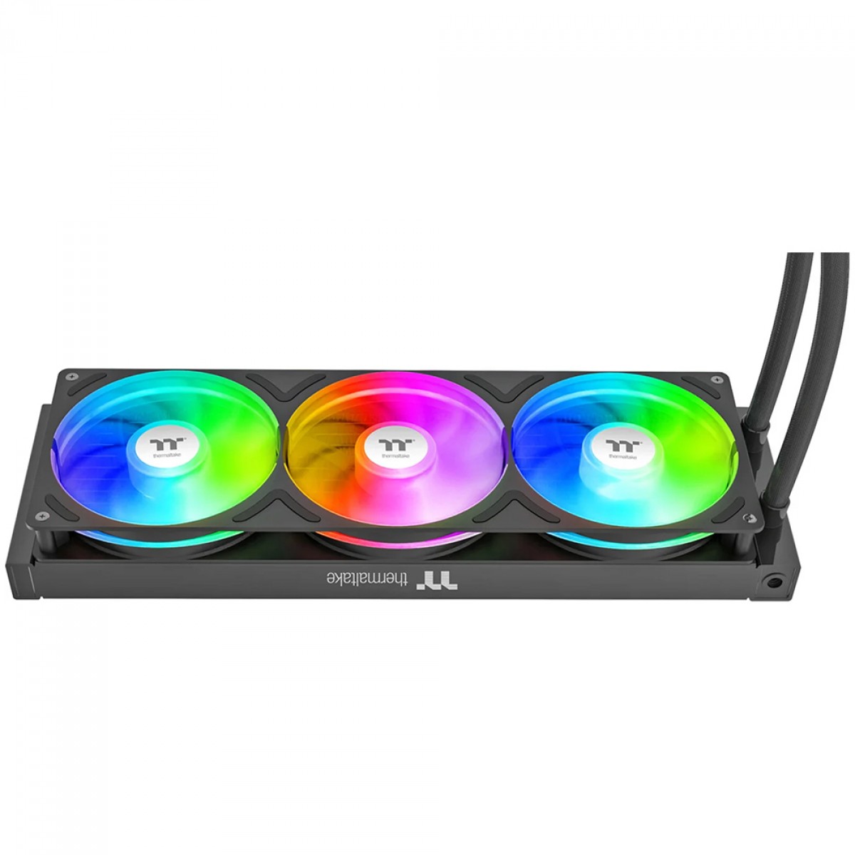 Water Cooler Thermaltake TH360-S V3 ARGB, 360mm, Display LCD, Intel-AMD, Preto, CL-W470-PL12SW-A