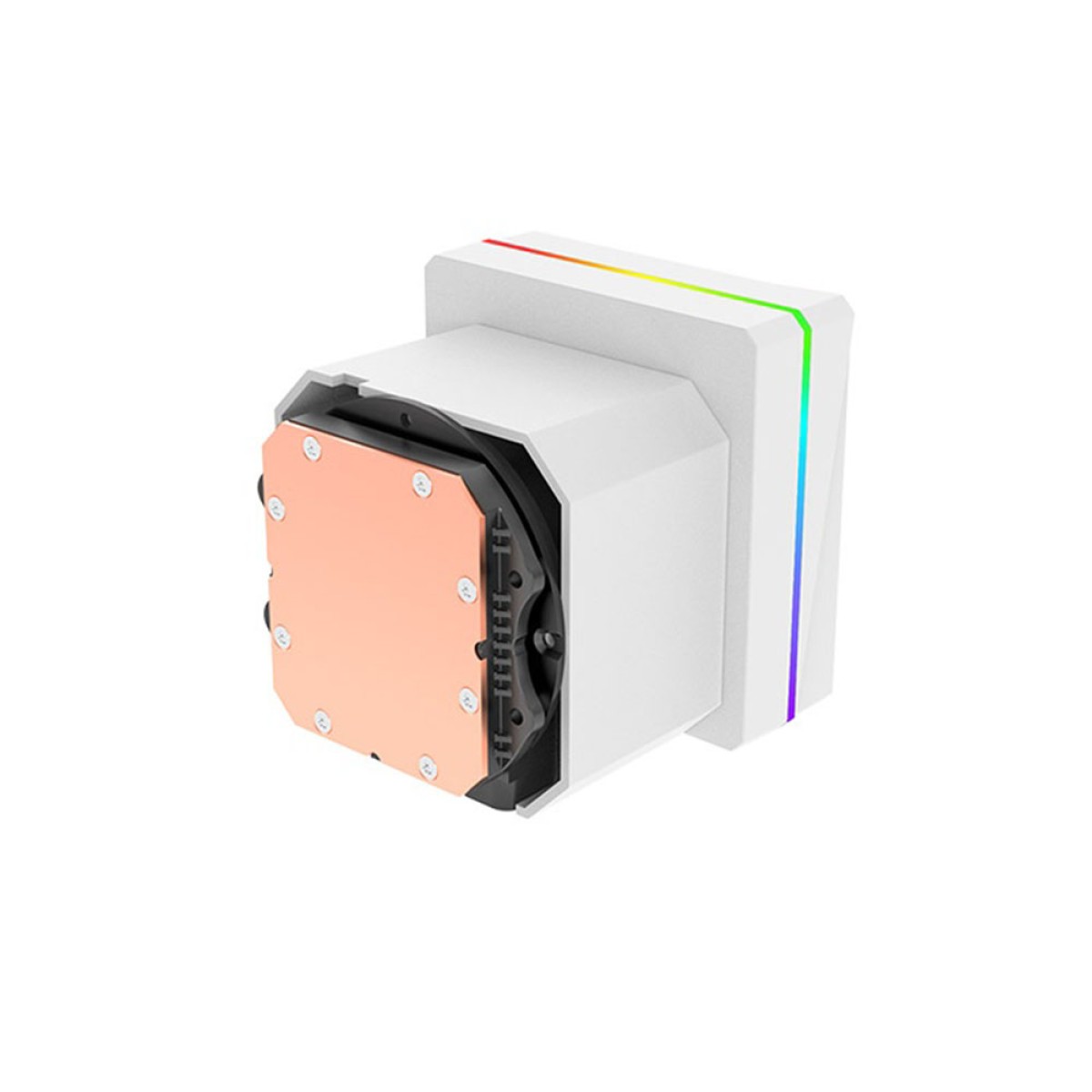 Water Cooler Thermaltake TH360 V3 ULTRA ARGB Sync AIO Snow Edition, 360mm, Display LCD, Intel-AMD, Branco, CL-W476-PL12SW-A