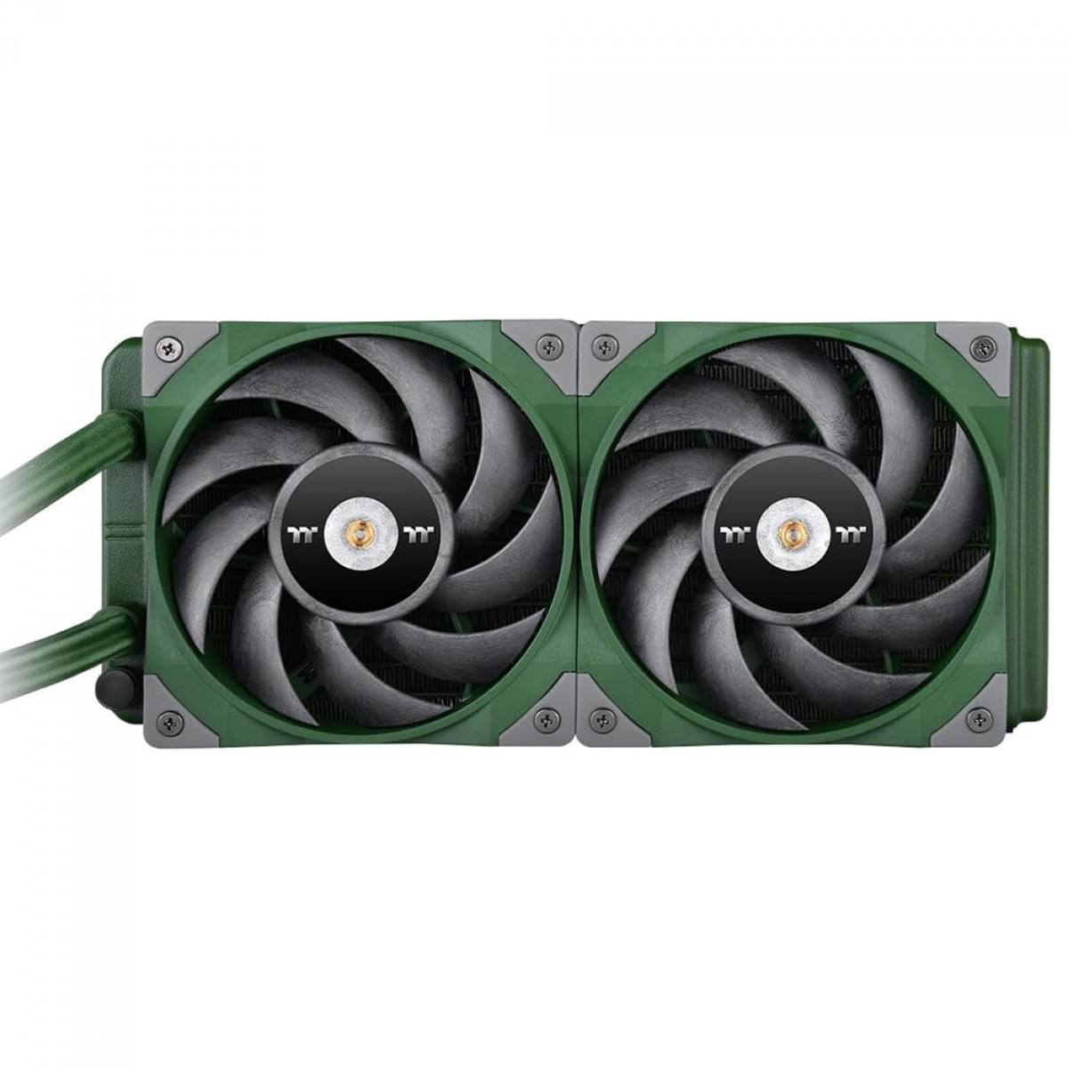 Water Cooler Thermaltake Toughliquid 240 Racing Green, ARGB, 240mm, Intel-AMD, Verde, CL-W319-PL12RG-A