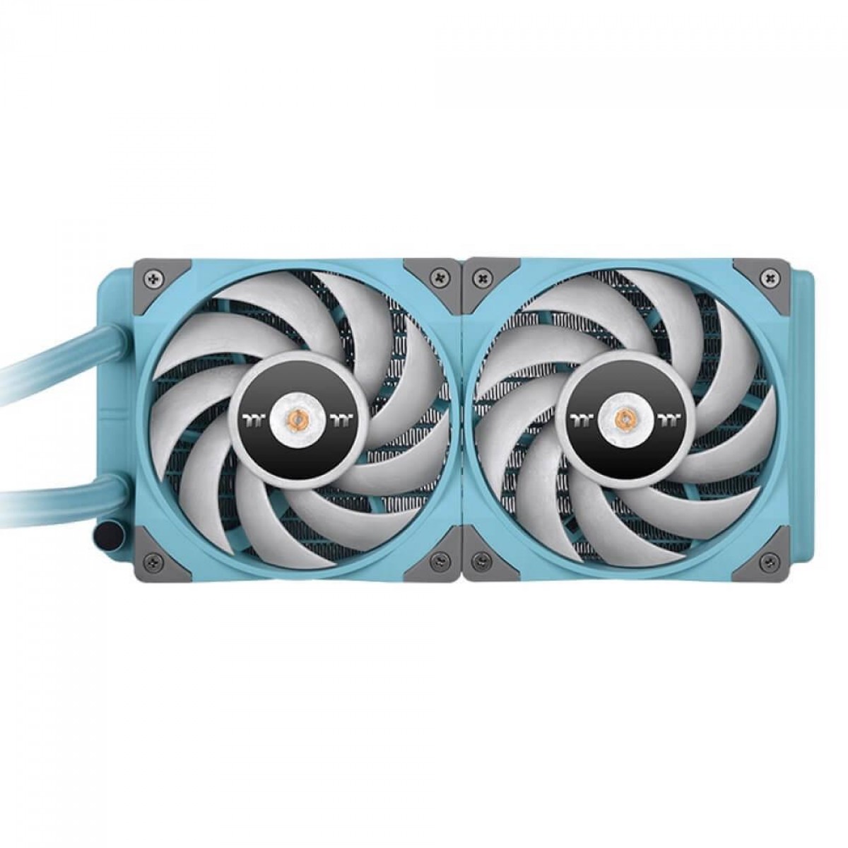 Water Cooler Thermaltake Toughliquid 240, Sync Turquoise, ARGB, 240mm, Intel-AMD, CL-W319-PL12TQ-A