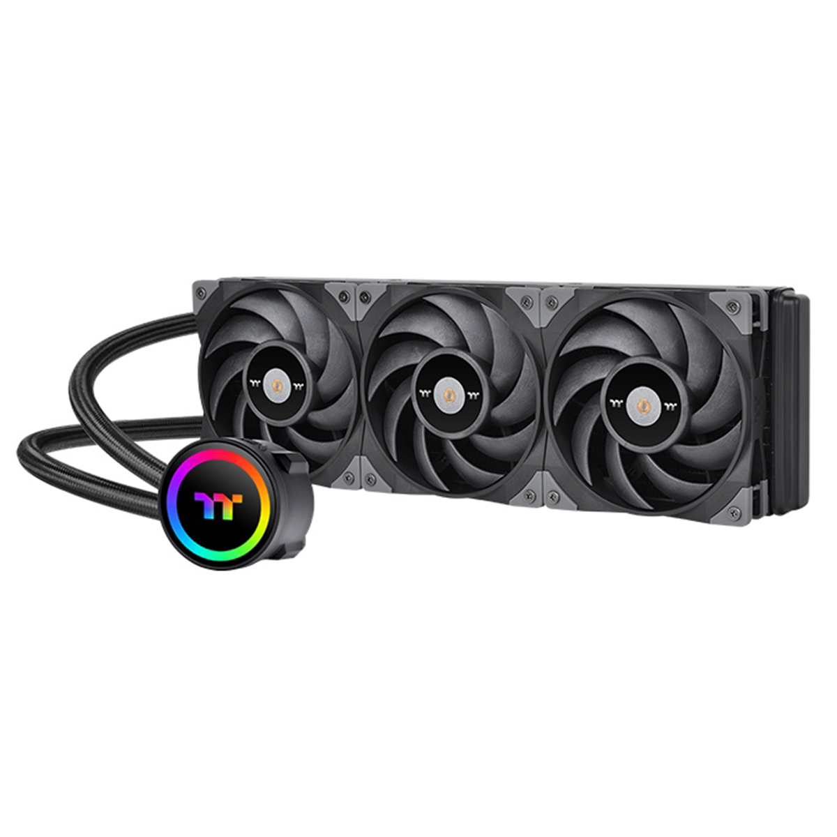 Water Cooler Thermaltake Toughliquid, ARGB, 360mm, Intel-AMD, Black, CL-W321-PL12BL-A