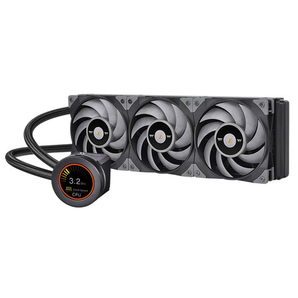 Water Cooler Thermaltake Toughliquid Ultra 360, 360mm, RGB, Black, Intel-AMD, CL-W323-PL12GM-B