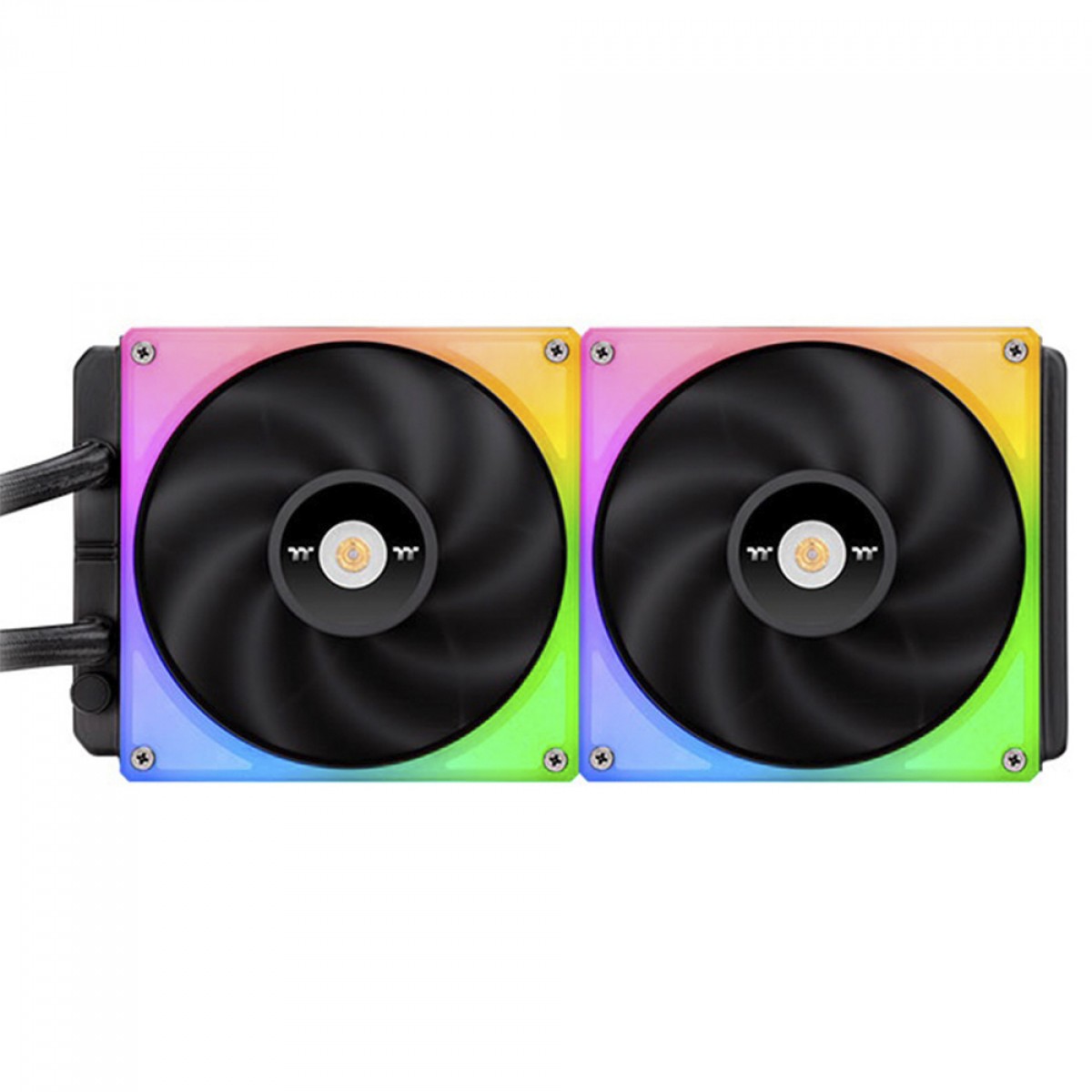 Water Cooler Thermaltake Toughliquid Ultra, RGB, 280mm, Display LCD, Intel-AMD, Preto, CL-W371-PL14SW-A