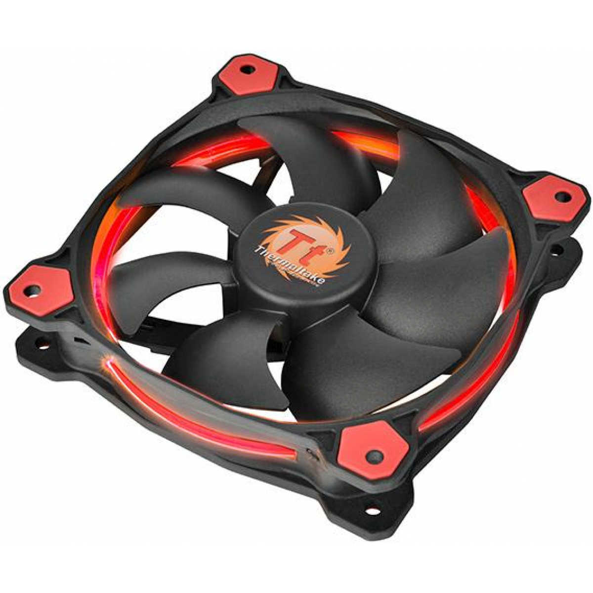 Water Cooler Thermaltake Water 3.0 Riing, Red 280mm, Intel-AMD, CL-W138-PL14RE-A 