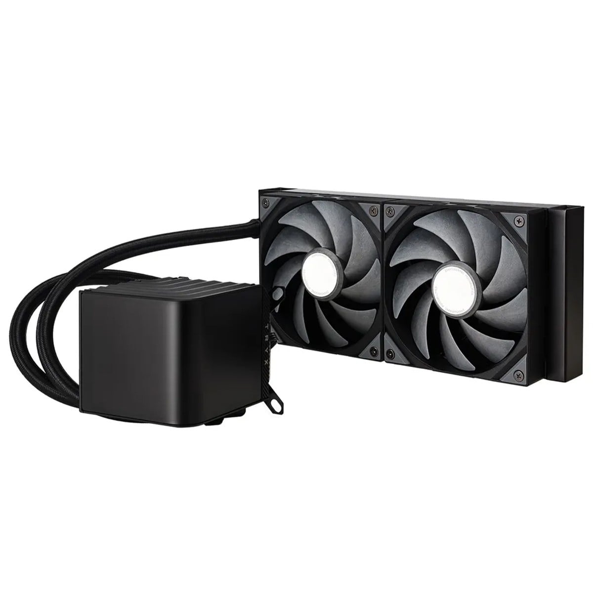 Water Cooler Tryx Panorama, 240mm, Display Curvo AMOLED Customizável, Intel-AMD, Preto, L-P240N-DS2M-G0K