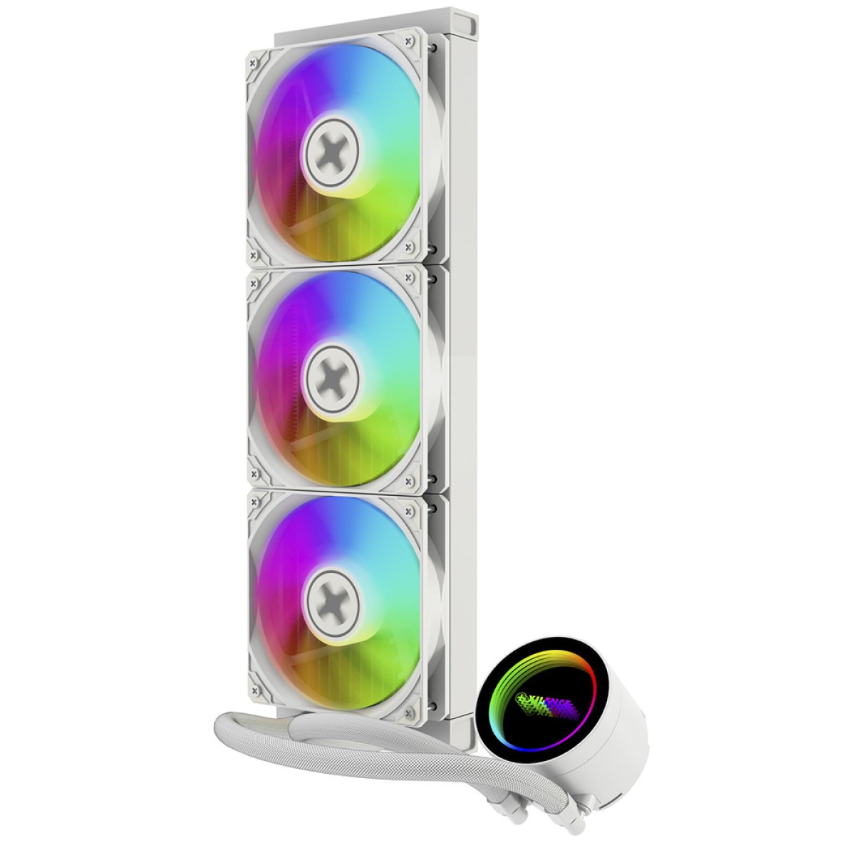 3Water Cooler Xilence XC998 | LQ360G, ARGB, 360mm, PWM, Intel/AMD, Branco