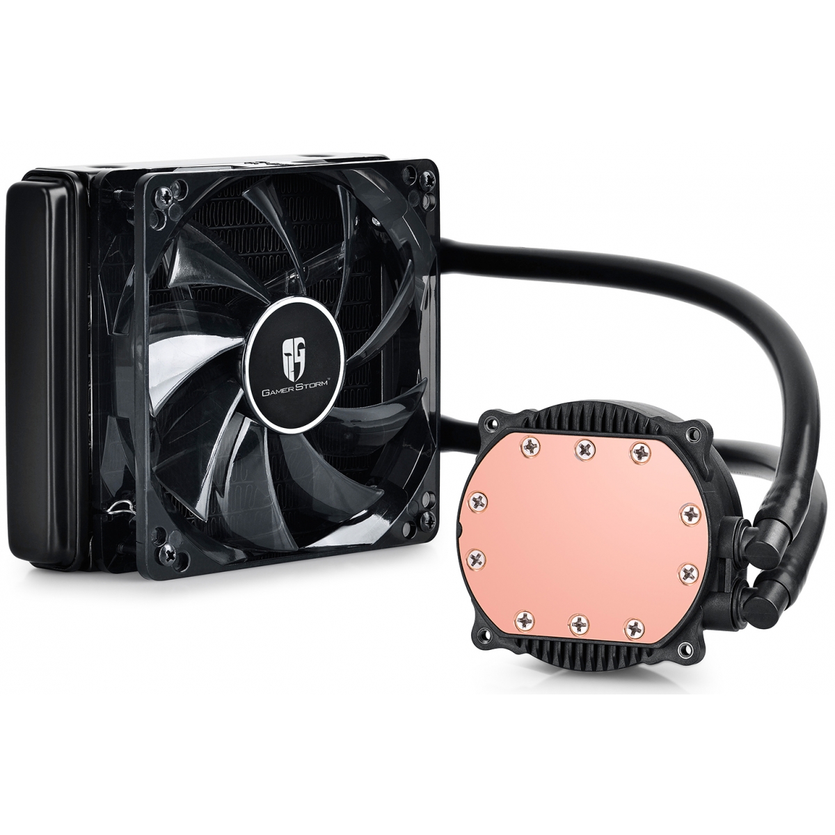 Water Cooler Gamer Storm DeepCool Maelstrom 120T, LED Blue 120mm, Intel-AMD, DP-GS-H12RL-MS120T