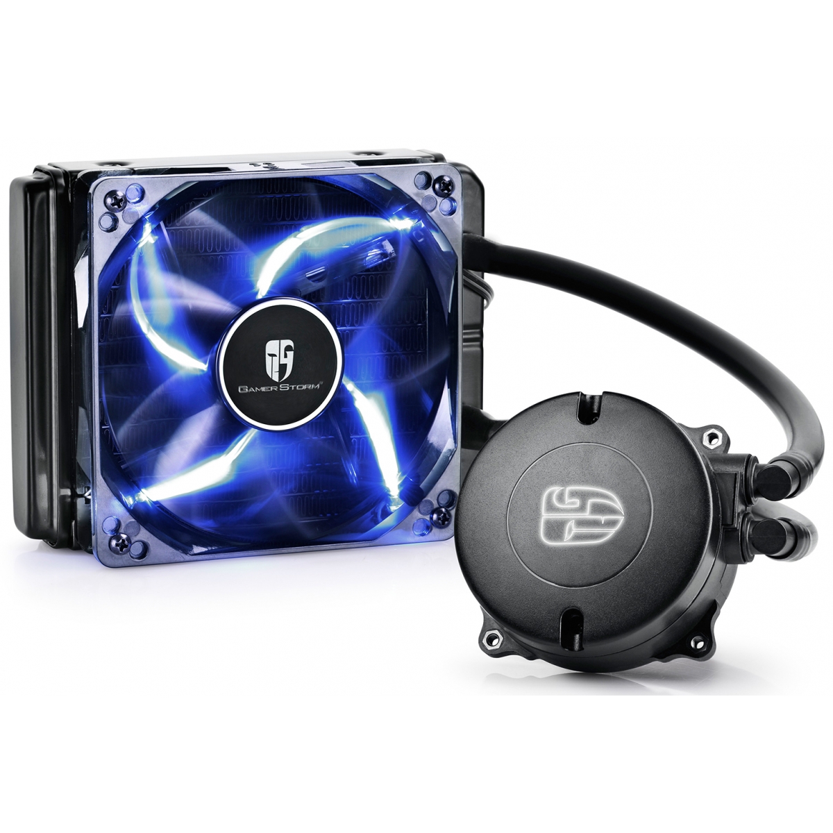 Water Cooler Gamer Storm DeepCool Maelstrom 120T, LED Blue 120mm, Intel-AMD, DP-GS-H12RL-MS120T
