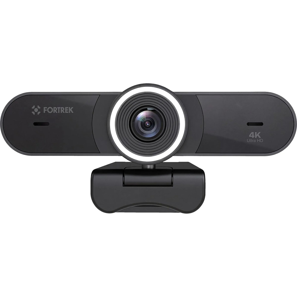 Webcam Fortrek Vision 40, 4K Ultra HD, 30 FPS, Com Ring Light, Preto, 87792