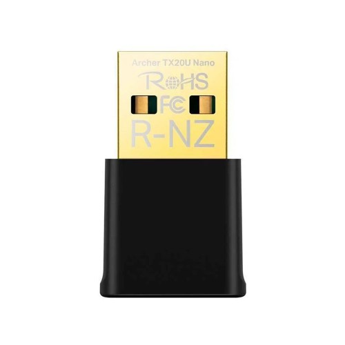Adaptador Wireless TP-Link Nano USB, Archer TX20U, WI-FI 6, AX1800