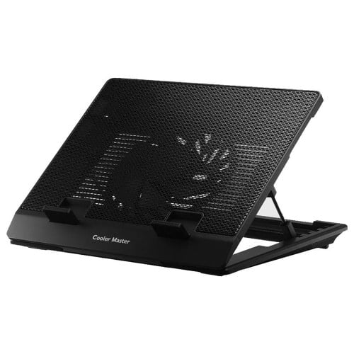 Base Para Notebook Cooler Master NotePal Ergostand Lite, Até 15&amp;#039;&amp;#039;, Com 1 Ventoinha De 160mm, Preto, R9-NBS-ESLK-GP