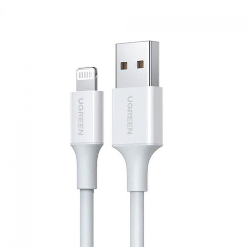 Cabo de Dados Ugreen USB-A Para Lightning, 1m, White, US155