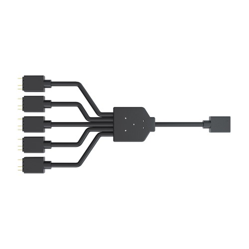 Cabo Divisor Endereçável ARGB 1 Para 5, Cooler Master, MFX-AWHN-1NNN5-R1