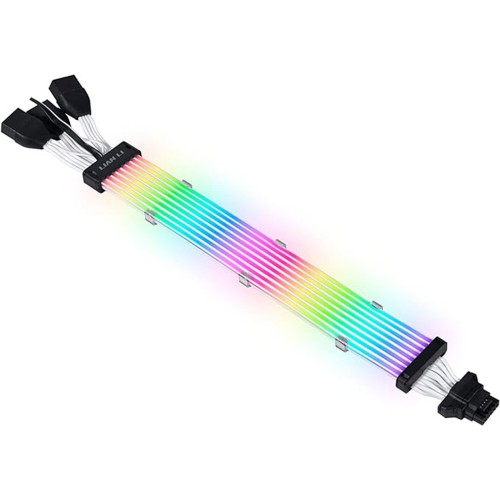Cabo Extensor Lian Li Strimer Plus V2 168-8, RGB, 16 pinos, PW168-8PV2