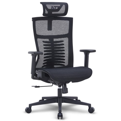 Cadeira De Escritório DT3 Saros, Ergonômica, 3D, Mesh, Preto, 14702-4