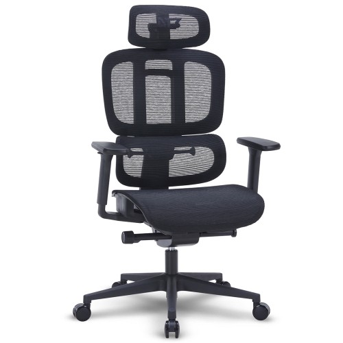 Cadeira De Escritório DT3 Selene, Ergonômica, 3D, Mesh, Preto, 14704-6
