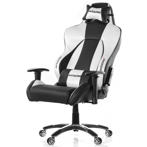 Cadeira Gamer AKRacing Premium V2 Reclin vel Black Silver AK