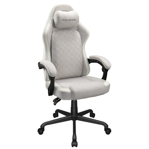Cadeira Gamer Cougar Fusion EX, Reclinável, Tecido, Cinza, 3MFXFASW.0001