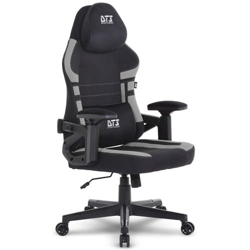 Cadeira Gamer DT3 GX, Ajustável, Tecido, Preto e Cinza, 14152-3
