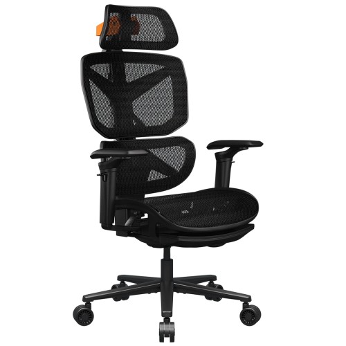 Cadeira Gamer Ergonômica Cougar Terminator Air, Reclinável, 3D, Mesh, Preto, 3MTARORB.0001