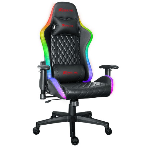 Cadeira Gamer Xtrike Me GC-907, RGB, Ajustável, Reclinável, Preto