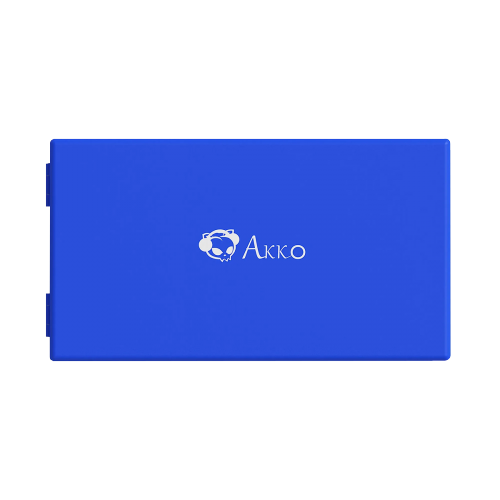Caixa Para Armazenamento De Keycaps Akko, Azul, Para 197 Keycaps