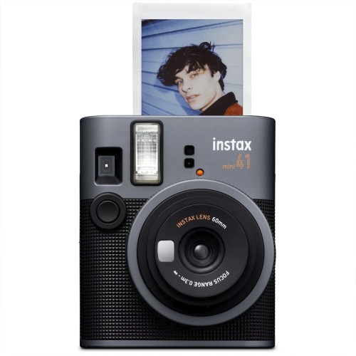 Câmera Instantânea Fujifilm Instax Mini 41, Analógica, Preto
