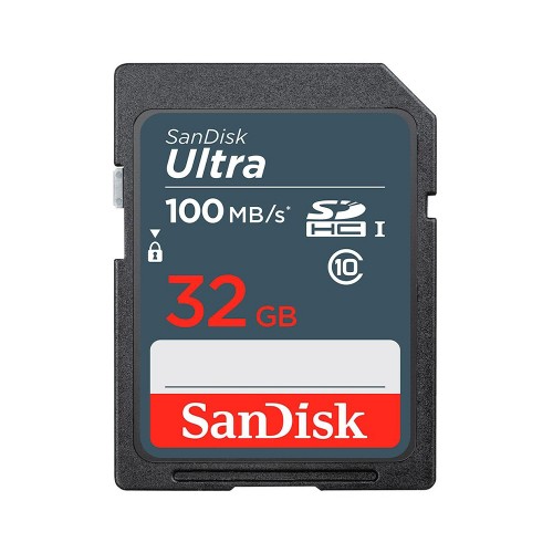 Cartão De Memória SanDisk Ultra, SDXC, 32GB, 100MBs, Class 10, SDSDUNR-032G-GN3IN