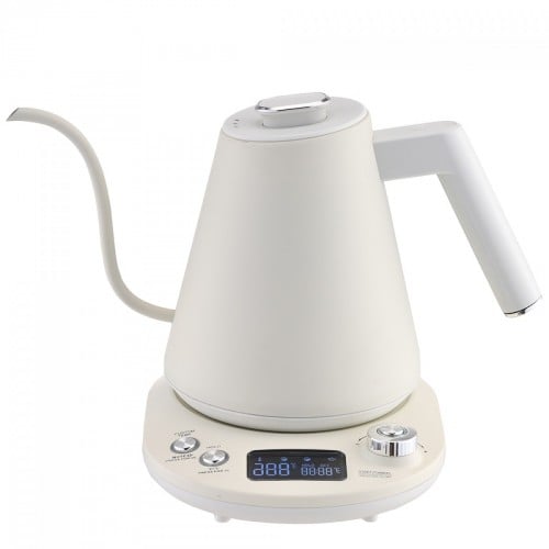 Chaleira Elétrica Pro Home Classic, Com Tela LCD e Controle de Temperatura, 1L, 900W, 220V, Branca, PH-EK-CL1L900WWN