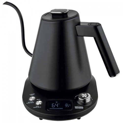 Chaleira Elétrica Pro Home Classic, Com Tela LCD e Controle de Temperatura, 1L, 900W, 220V, Preta, PH-EK-CL1L900WBN