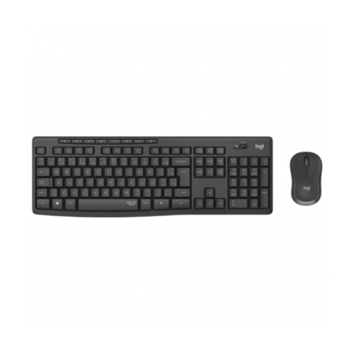 Combo Teclado e Mouse Logitech MK295, Sem Fio, Black, ABNT, 920-009793