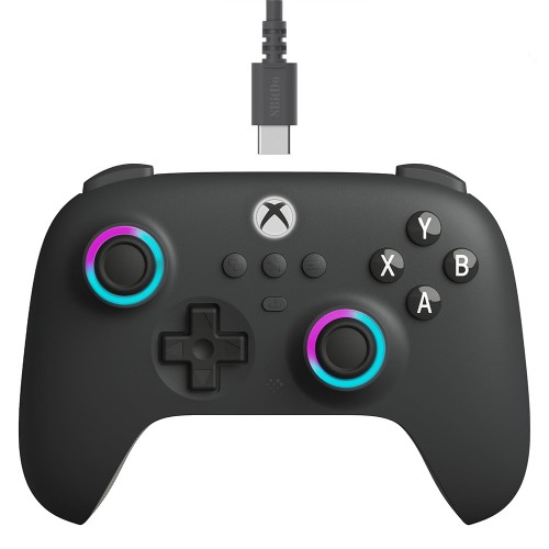 Controle Gamer 8BitDo Ultimate C Dark Gray Para Xbox, Hall Effect, RGB, XBOX/Windows, 82CF04D
