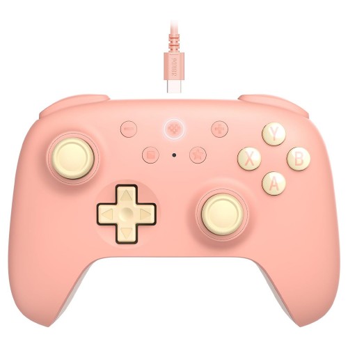 Controle Gamer 8BitDo Ultimate 2C, Com Fio, Hall Effect, Peach, 82CD04 - Open Box-1