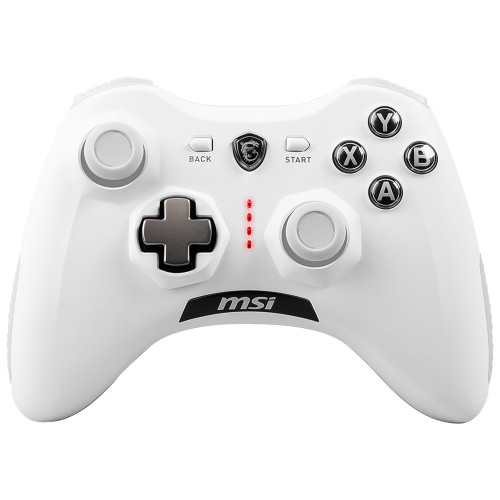 Controle MSI Force GC30 V2 White Wireless PC Android | Terabyte
