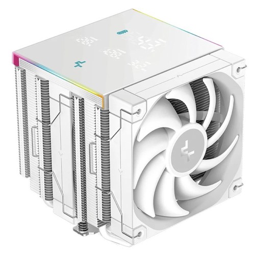 Cooler Para Processador DeepCool AK620 Digital Pro, 120mm, Intel-AMD, Branco, R-AK620-WHAPMN-G