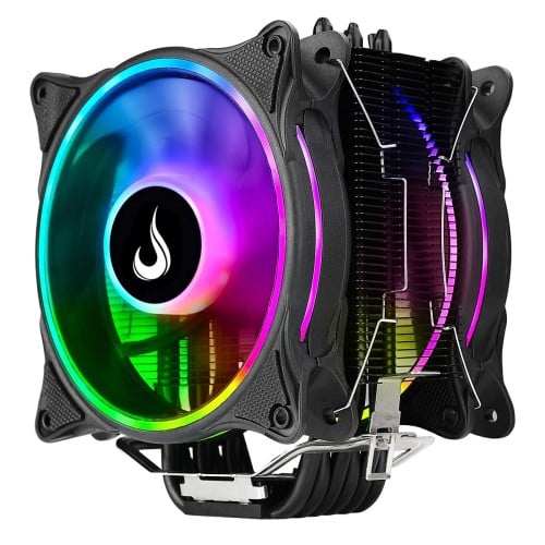 Cooler Para Processador Rise Mode Winter Black, ARGB, 120mm, Intel-AMD, Preto, RM-ACW-01-ARGB