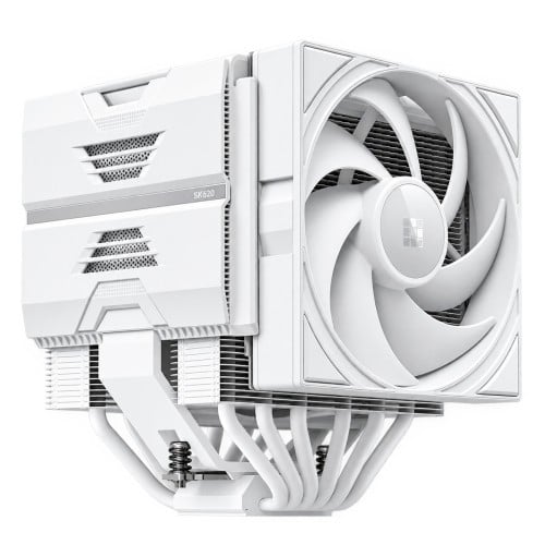 Cooler Para Processador Sudokoo SK620, 120 mm, AMD, 6 Heatpipes, Branco, R-SK620-WHNPAN-GAS