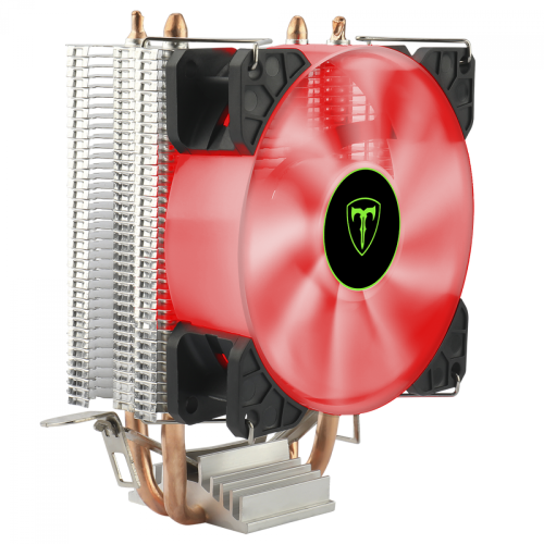Cooler para Processador T-Dagger Idun R, 90mm, LED Red, Intel-AMD, T-GC9109 R