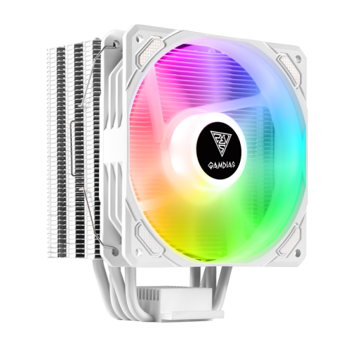 Cooler Processador Gamdias Boreas E1-410, White, 120mm, Intel-AMD, BOREAS E1-410-WH