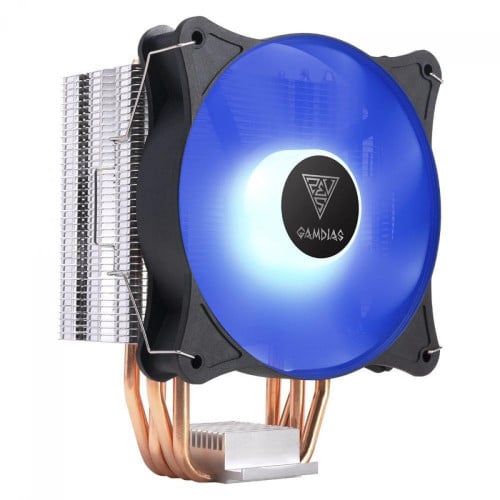 Cooler Processador Gamdias Boreas E1-410, LED Blue, 120mm, Intel-AMD, BOREAS E1-410-BLUE
