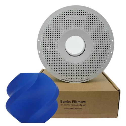 Filamento Bambu Lab PLA Basic, 1,75mm, 1Kg, Azul, Com Carretel Reutilizável, A00-B9-1.75-1000-SPL