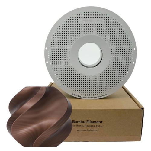 Filamento Bambu Lab PLA Metal, 1,75mm, 1Kg, Marrom Cobre, Com Carretel Reutilizável, A02-N3-1.75-1000-SPL