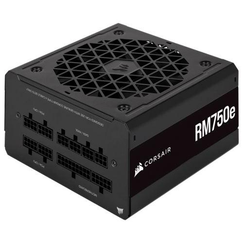 Fonte Corsair RM750E 750W, 80 Plus Gold, Com conector PCIe 5.0, Full Modular, CP-9020262-WW